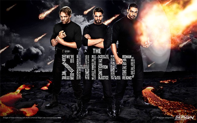 The Shield invades the.. WWE? Holy $h*t! Holy $h*t!