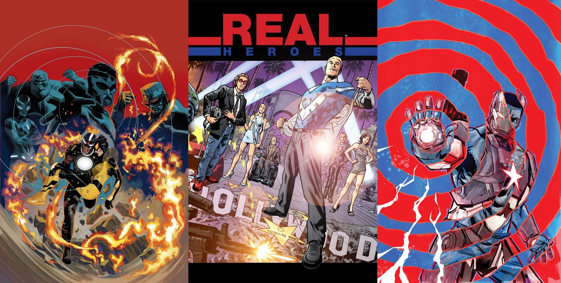 REAL HEROES / UNCANNY AVENGERS / IRON PATRIOT [Reviews]: Not Such a 'Party in the USA'