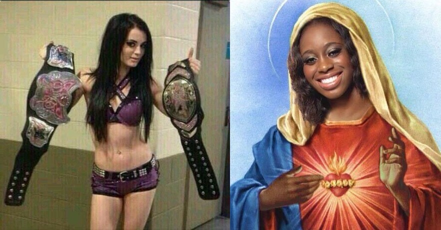Paige (Champion) vs. Naomi
