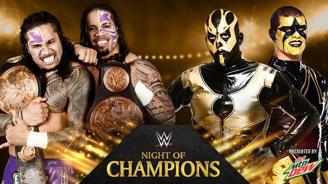 The Usos (Champs) vs. The Dust Bros.