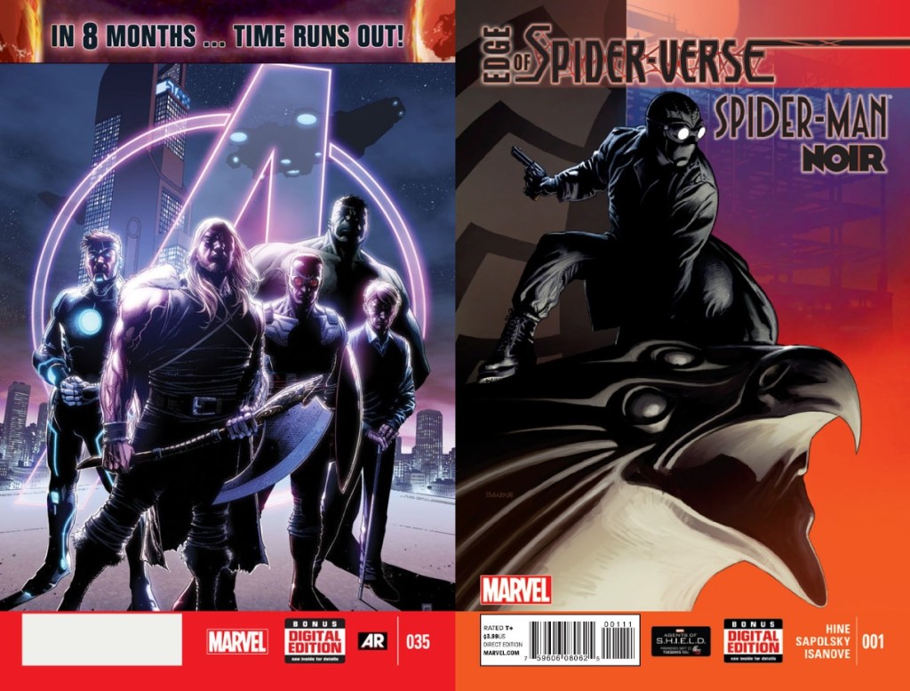 THE AVENGERS #35 / EDGE of SPIDER-VERSE #1 & #2 - Marvel Comics