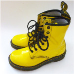 4 (out of 5) Yellow Doc Martens.