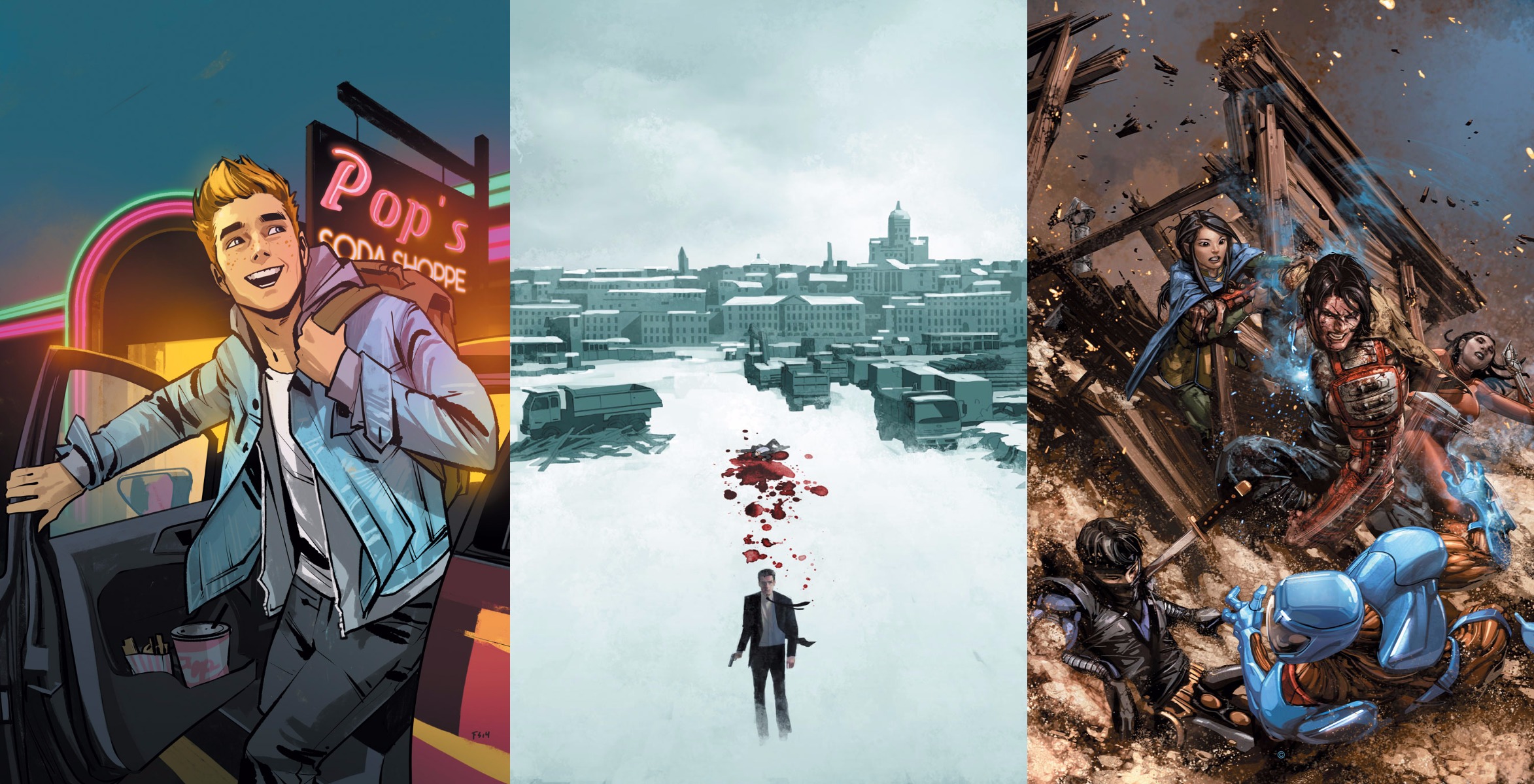BEST 'INDIE' COMICS of 2015 [Clergywide Top 5]: Sunshine & Bullets.