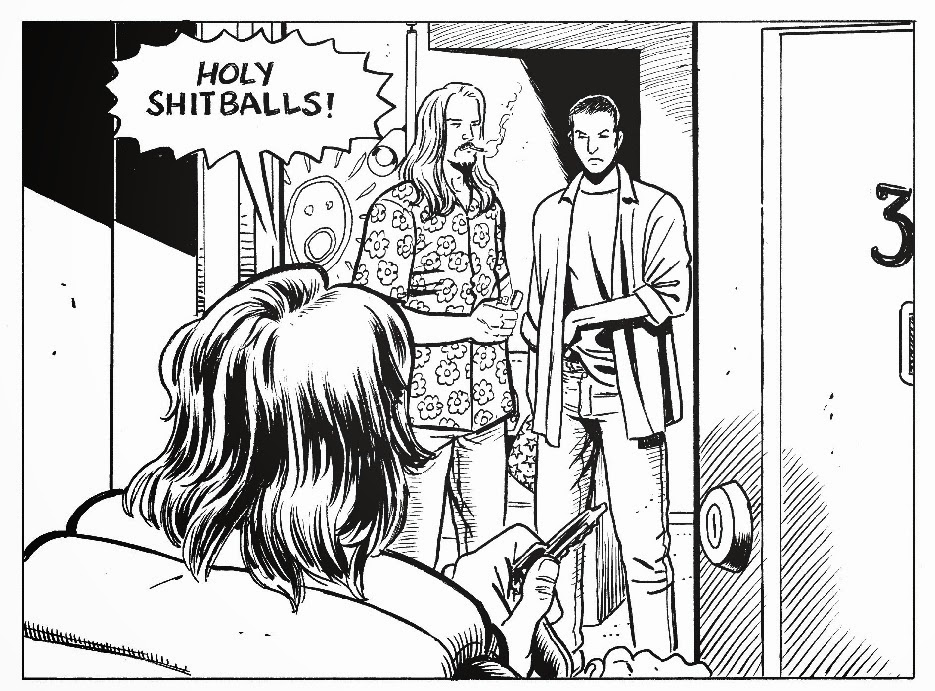 stray bullets holy shitballs