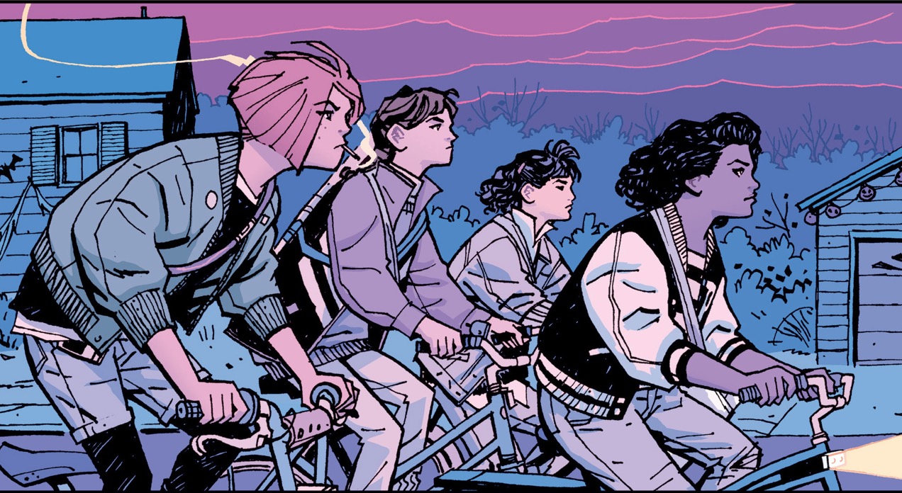 PAPER GIRLS / UNCANNY X-MEN / MIRROR / FOUR EYES [Reviews]: Hearts of Fire.