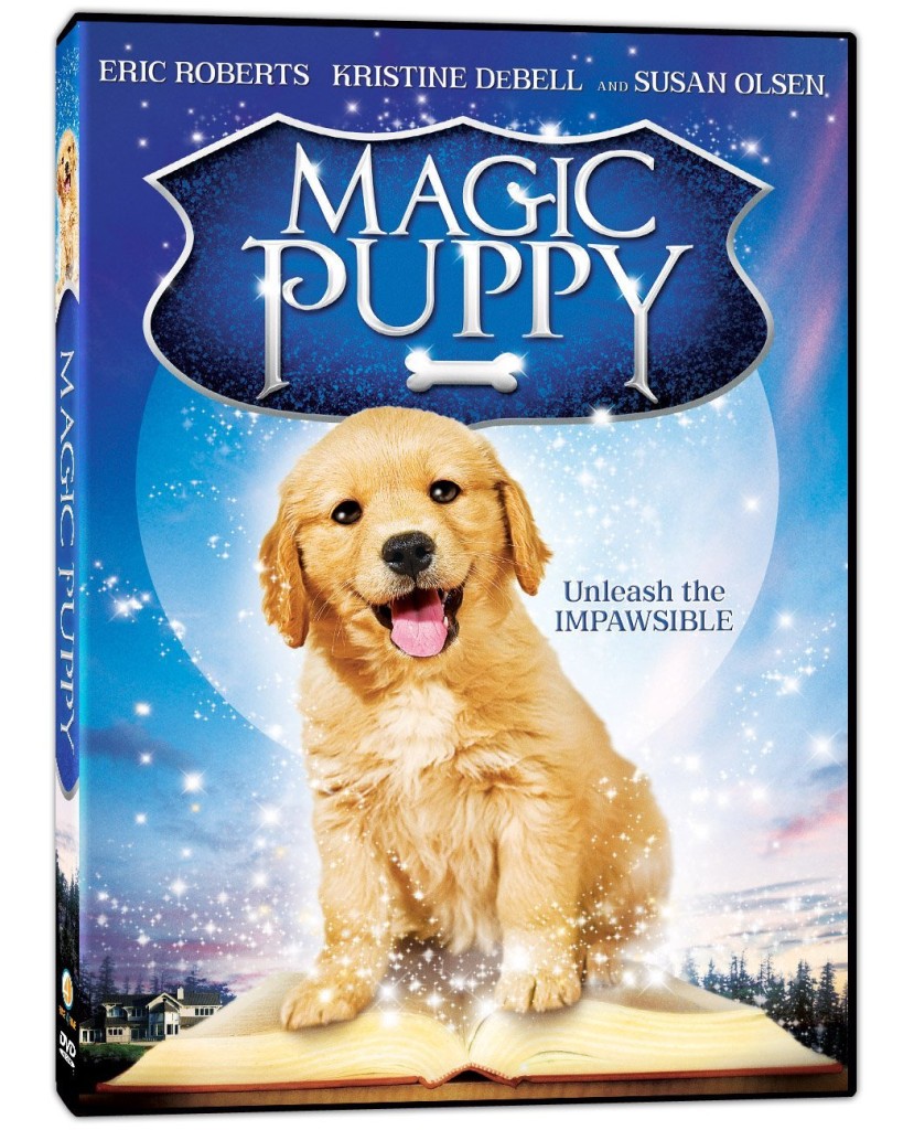 Current DVD cover. This dog does not appear in the movie at all.