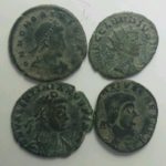 4 Roman coins out of 5