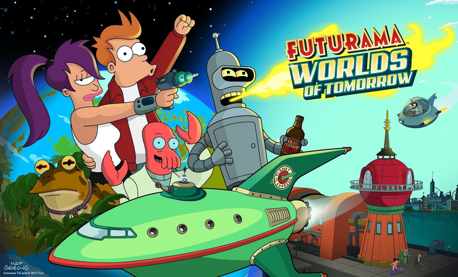 FUTURAMA - WORLDS of TOMORROW [Review]: Frying the Void.
