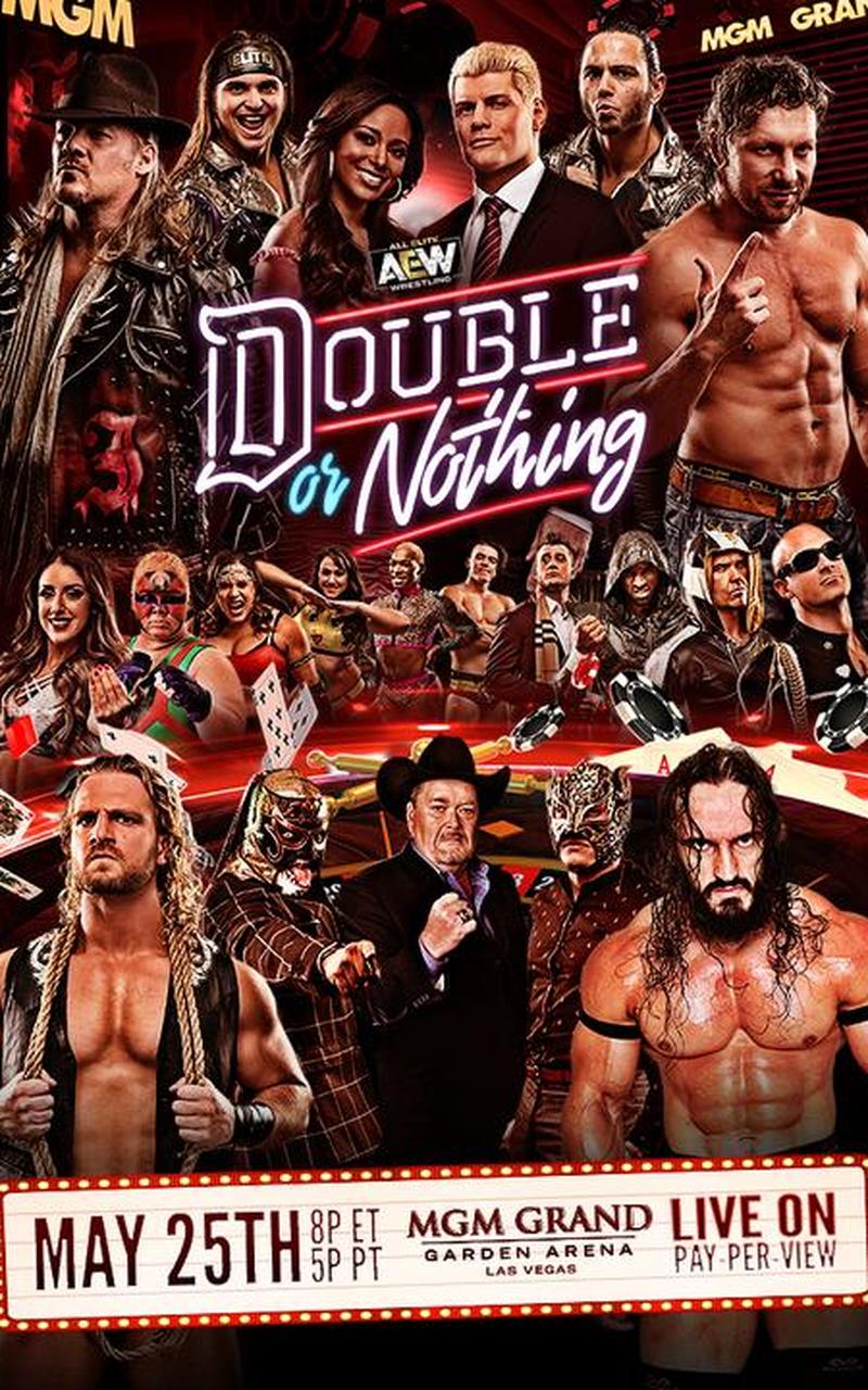 AEW DOUBLE OR NOTHING 2019 [Live Review]: Straight Flush.