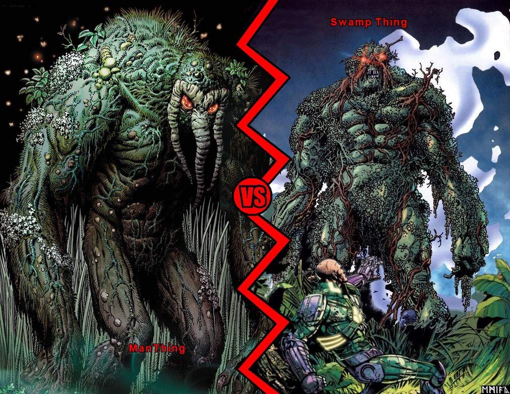 THE MEETING OF THE MONSTERS [Special Report]: The Shared History of Swamp Thing and Man-Thing, Part One.