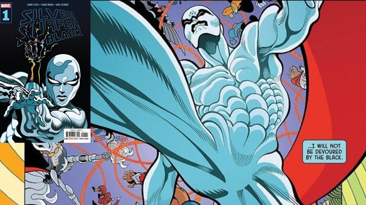 SILVER SURFER - BLACK / EVENT LEVIATHAN / SONATA / IGNITED [Comic Reviews]: Surf's Up.