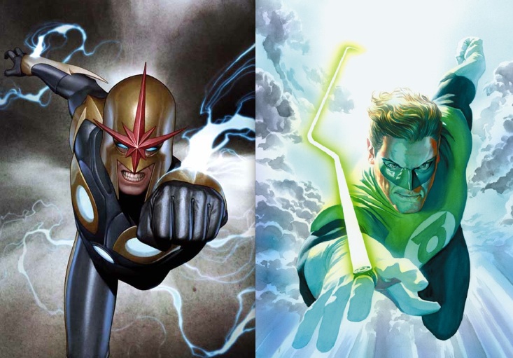 GREEN LANTERN vs. NOVA [Special Report, Part One]: Battle of the Space Cops.
