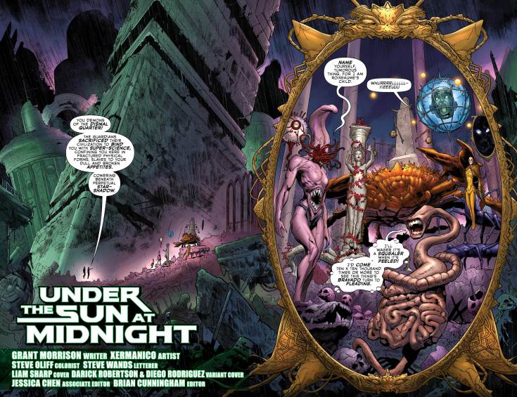NEW MUTANTS / LEGION OF SUPER-HEROES / SPIDER-MAN & VENOM / GREEN LANTERN - BLACKSTARS [Reviews]: Dawn of Justice.