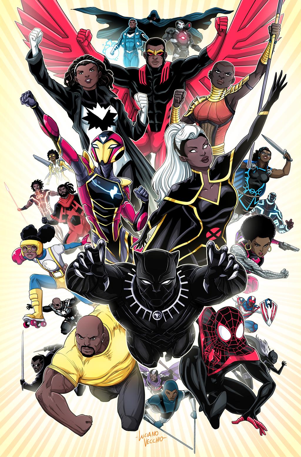 I SUPPORT BLACK SUPERHEROES [Belser-Verse, Part 1]: With Great Power...