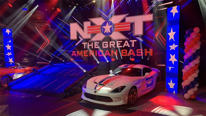 NXT THE GREAT AMERICAN BASH [Night One Review]: Stars & Stripes.