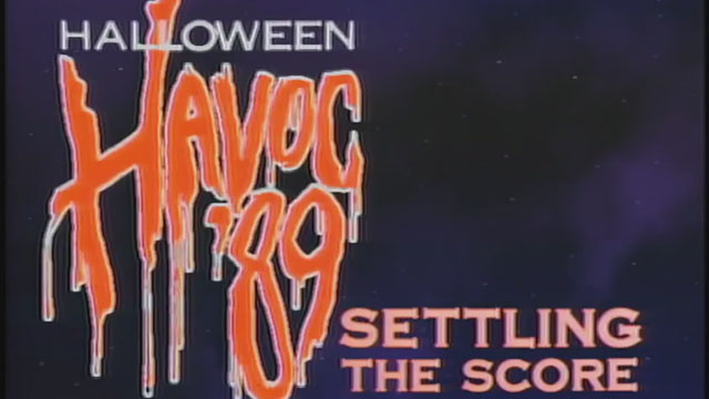 Ringside Apostles present... FLASHBACK FRIDAY [Episode 11]: Halloween Havoc '89.