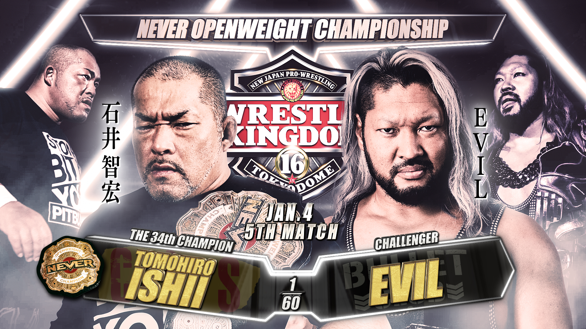 NJPW WRESTLE KINGDOM 16 [Night 1 Review]: Return of The Wrestler.