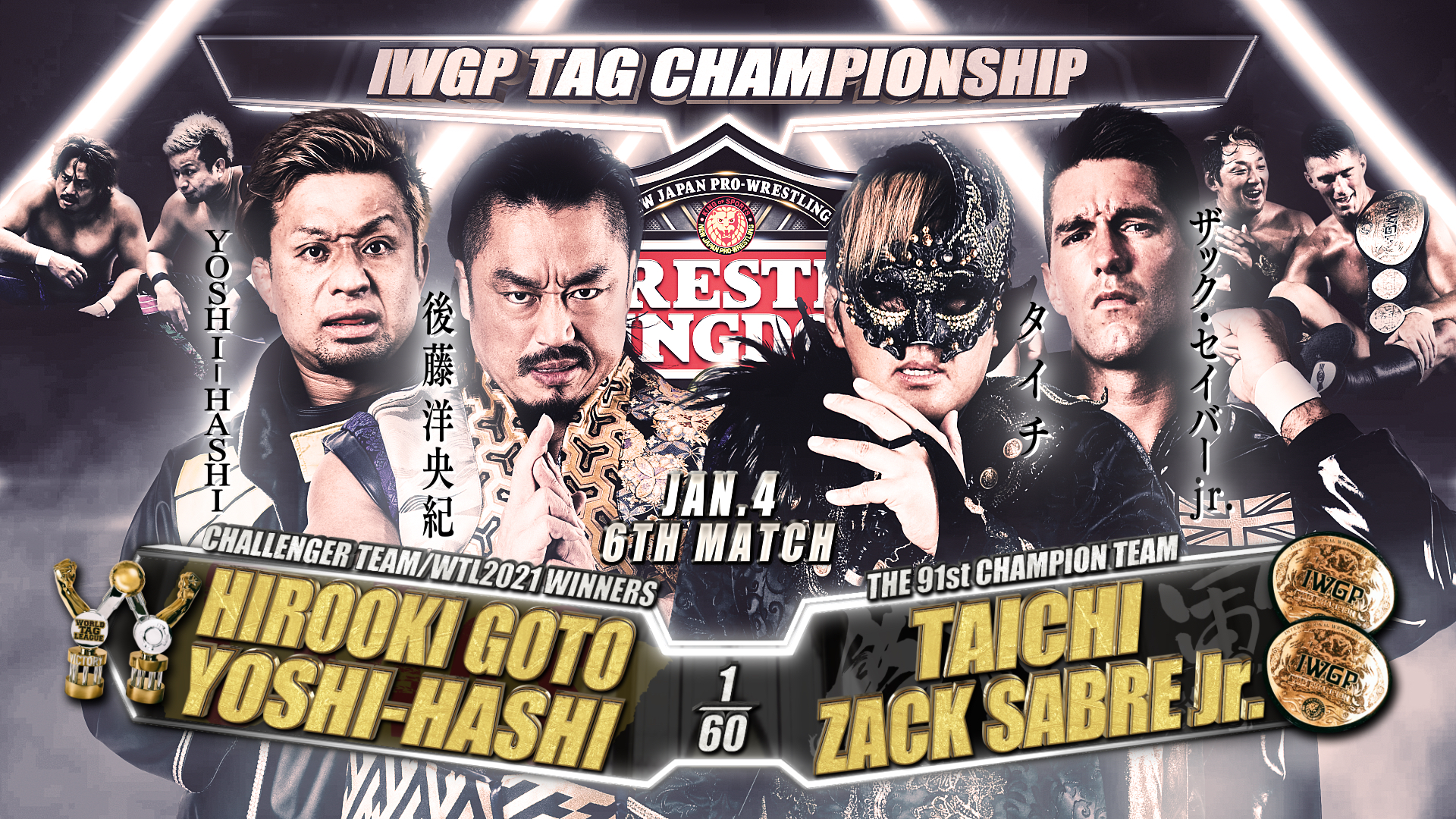 NJPW WRESTLE KINGDOM 16 [Night 1 Review]: Return of The Wrestler.